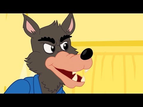 2 Märchen | Drei Kleine Schweinchen + Rotkäppchen auf Deutsch