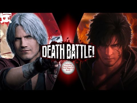 Dante vs Clive | DEATH BATTLE! sub español (Devil May Cry vs Final Fantasy)