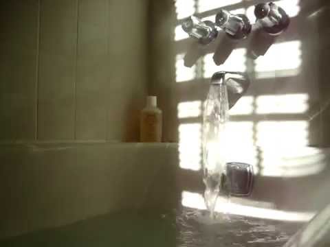 ASMR/Relaxation/Study Sounds: Running a Bath in Natural Light