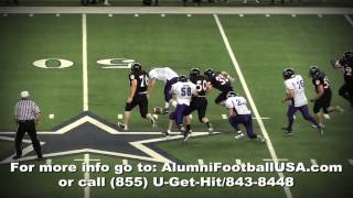 preview picture of video 'Roscoe vs Commerce Alumni Football USA Highlights 4-14-12'