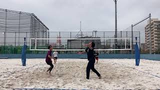 大森ビーチバレー練習⑥ 2026/4/5