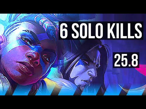 EKKO vs SYLAS (MID) | 6 solo kills, 1700+ games, Dominating | KR Grandmaster | 25.8
