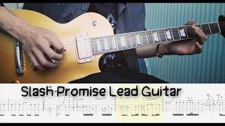 Slash Promise Lead Guitar Cover with Tab