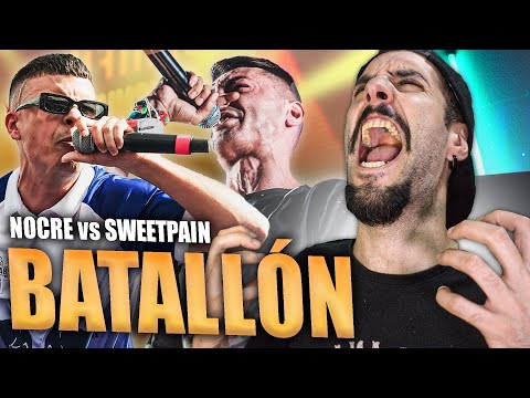 EL MEJOR Sweetpain vs Nocre - Reaccionando a batallas de freestyle