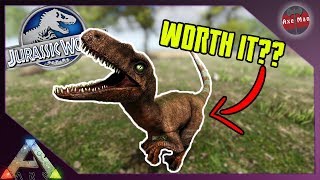 THE JURASSIC PARK VELOCIRAPTOR | JURASSIC ARK | ARK SURVIVAL EVOLVED [EP14]