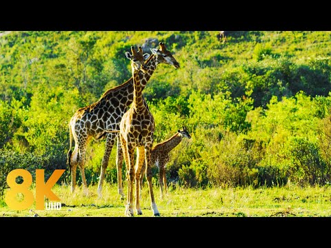 8K Animals Wildlife - Gondwana Game Reserve, Africa - Scenic Film about Incredible Wild Nature