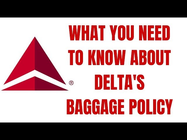 delta airlines carry on policy