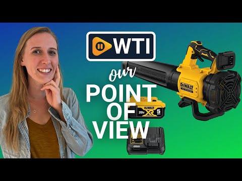 DEWALT Leaf Blower - WTI product video review