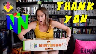 An AMAZING N64 birthday gift! | TheGebs24