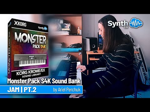 S4K103 - ( Bundle ) - Monster Pack S4K - Korg Krome / Krome Ex - Video Preview 25