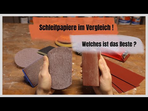 Das beste Schleifpapier für Möbel ? Wir zeigen, welches wir benutzen !