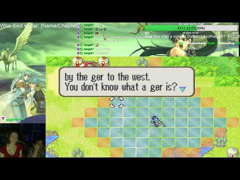 [Blind][#1] Let's play Fire Emblem 7: Blazing Sword Ch.1-3