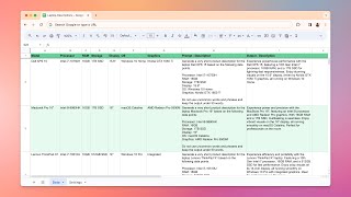 Generating Product Descriptions using Google Sheets + @OpenAI Script for pSEO