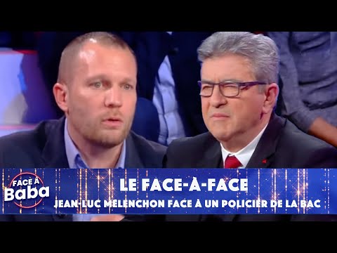 "The police are under the orders of the nation": Jean-Luc Mélenchon's tense debate with a police ...