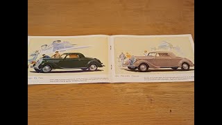 1935 Ford V8 Sales Brochure Dagenham England Early Flathead Model 48 Sidevalve Hot Rat Rod Vintage
