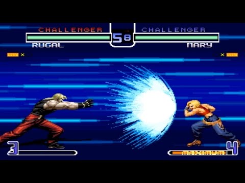 [TAS] Rugal VS Blue Mary (KoF 2002 MP2)