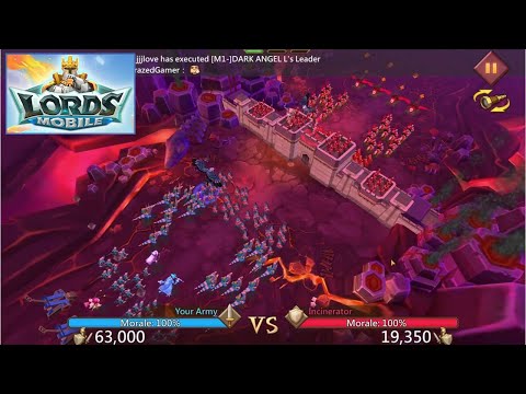 [*/\*] Lords Mobile - Skirmish 7 Fiery Clash
