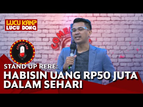 Stand Up Rere Rassofyan: Habisin Uang Rp50 Juta dalam Sehari - COMEDY LAB (BAG 5)
