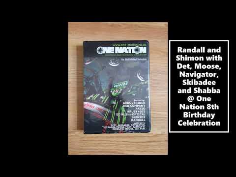 Old School DNB - Randall and Shimon with Det, Moose, Skibadee and Shabba @ One Nation 8th Birthday