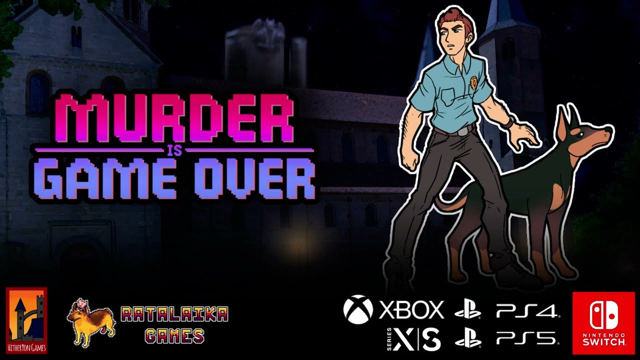 Murder Is Game Over console trailer teaser