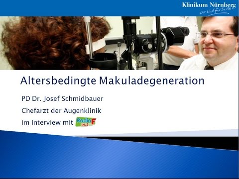 Altersbedingte Makuladegeneration: Behandlung im Klinikum Nürnberg