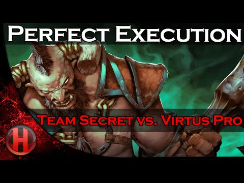 Dota 2 - Perfect Execution by Team Secret vs. Virtus.Pro