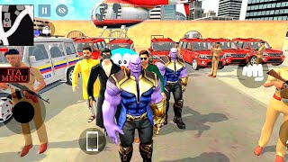 Indian Theft Auto Simulator 3D 🚔💨 Mahindra Scorpio Police Chasing Gameplay 🔥