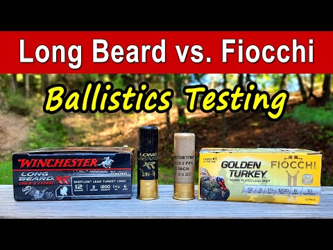 Winchester Long Beard XR vs. Fiocchi Golden Turkey | TESTED