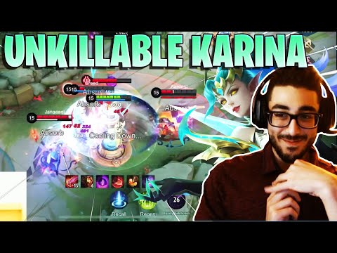 Karina Tank is Disgusting | MobaZane | Mobile Legends