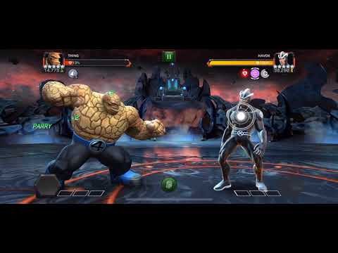 Variant 2.0 How does a 5/65 Thing stack up vs Havok? Marvel Contest of Champions MCOC