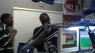 DJ Storm & Supastar J. Kwik check in with Young Wine on Blazin 102.3