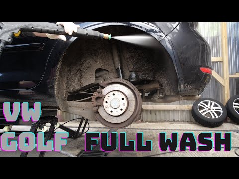 VW Golf Deep Clean ASMR - Satisfying Car Detailing Sounds