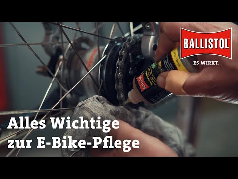 BALLISTOL Tutorial-Serie zur Fahrradpflege - Teil 3: E-Bike-Pflege