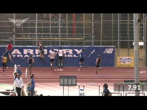 Boys 60m Hurdles Pentathlon Section 2 - New Balance Nationals Indoor 2013