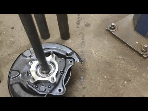 TOYOTA PRADO 120,150, Land Cruiser 200, HILUX замена подшипника полуоси.