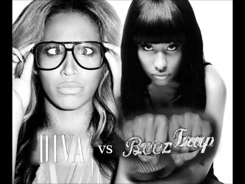 Beyoncé vs Nicki Minaj - Diva Beez (Mash-Up) 2013