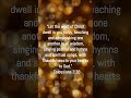 BIBLE - Colossians 3:16
