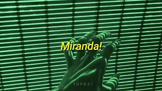 Un tiempo - Miranda! (Letra)