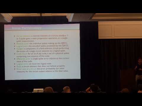 Daniel Gottesman: The Definition(s) of Fault Tolerance