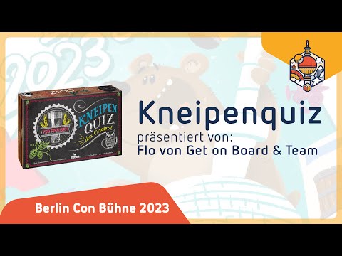 Kneipenquiz – Berlin Con Bühne 2023 – präsentiert von Flo Get on Board & Team