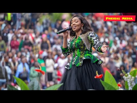 MINISTER KAMBUA MINISTRATION ON RHEMA FEAST 2025 UHURU PARK NISHIKILIE,BWANA NI MCHUNGAJI WANGU.