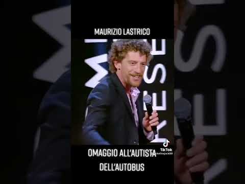 Maurizio Lastrico ode all'autista del bus