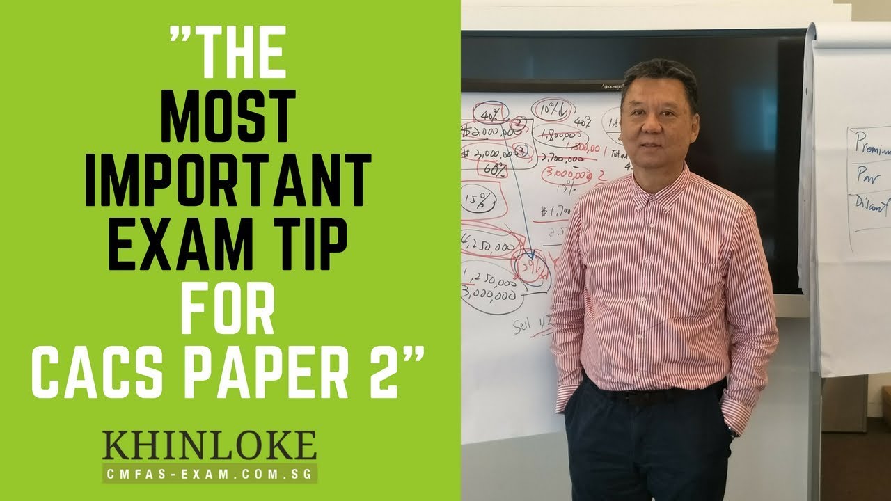 The Most Important Exam Tip For CACS Paper 2 | Ep. 17