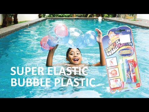 Super Elastic Bubble Plastic