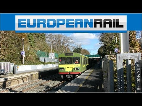 Iarnród Éireann Irish Rail DART 8100 EMU 9 piece train calls at Raheny