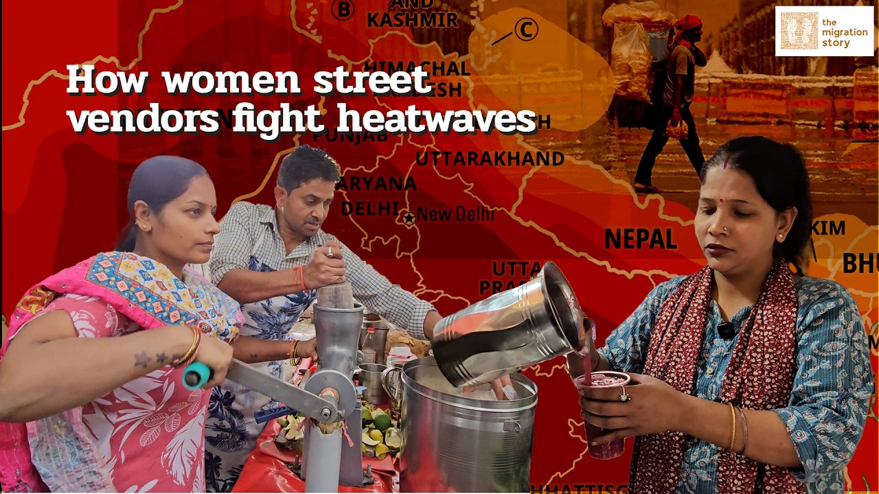 'Try everything to avoid getting sick': How women street vendors fight heatwaves