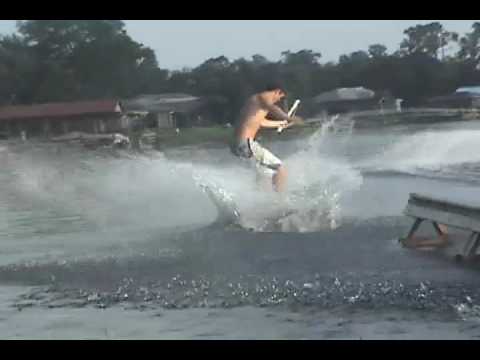 Justin Forrest Wakeskating