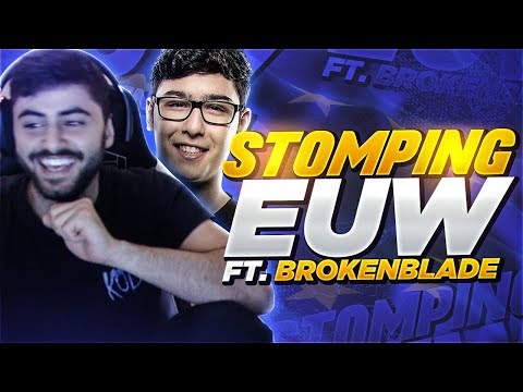Yassuo | STOMPING EUW w/ TSM BROKENBLADE