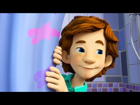 The Shower Curtain | The Fixies | Cartoons for Children - Kingdom Kids Zone, Little Learners - The Fixies