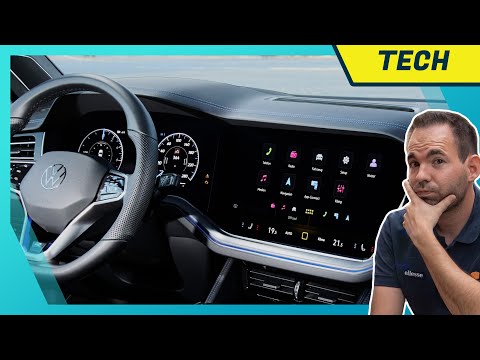 Kurzer Blick auf VWs neue Infotainment-Software in Touareg und ID.7 / Bedienung / Tacho